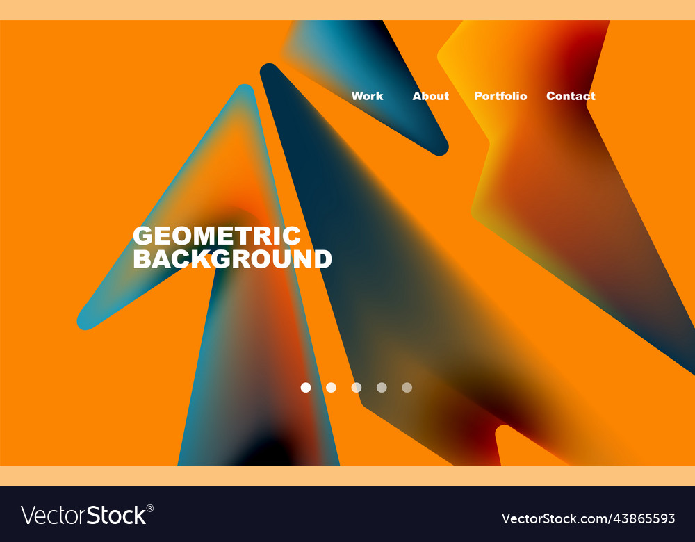 Shards shape composition abstract background web vector image Shards shape composition abstract background web