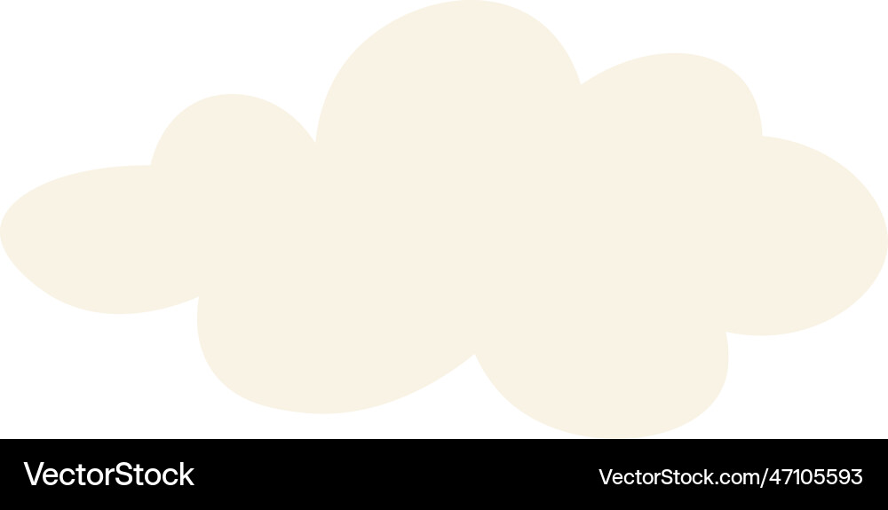 Sky cloud icon Royalty Free Vector Image - VectorStock