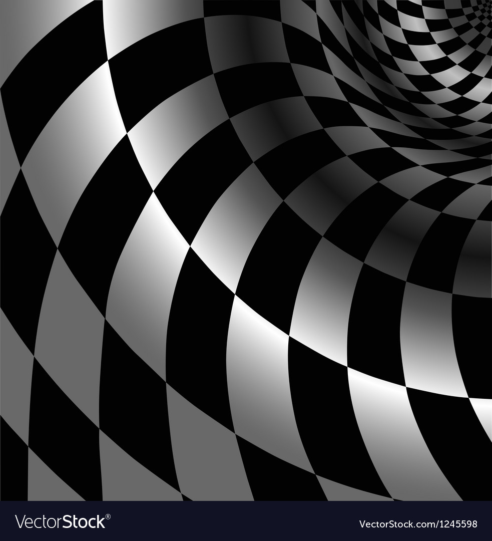 Abstract Checkerboard Depth
