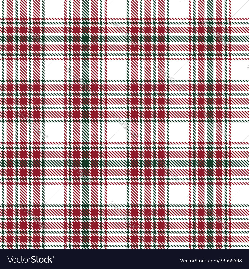 Christmas glen plaid textured seamless pattern vector image Christmas glen plaid textured seamless pattern