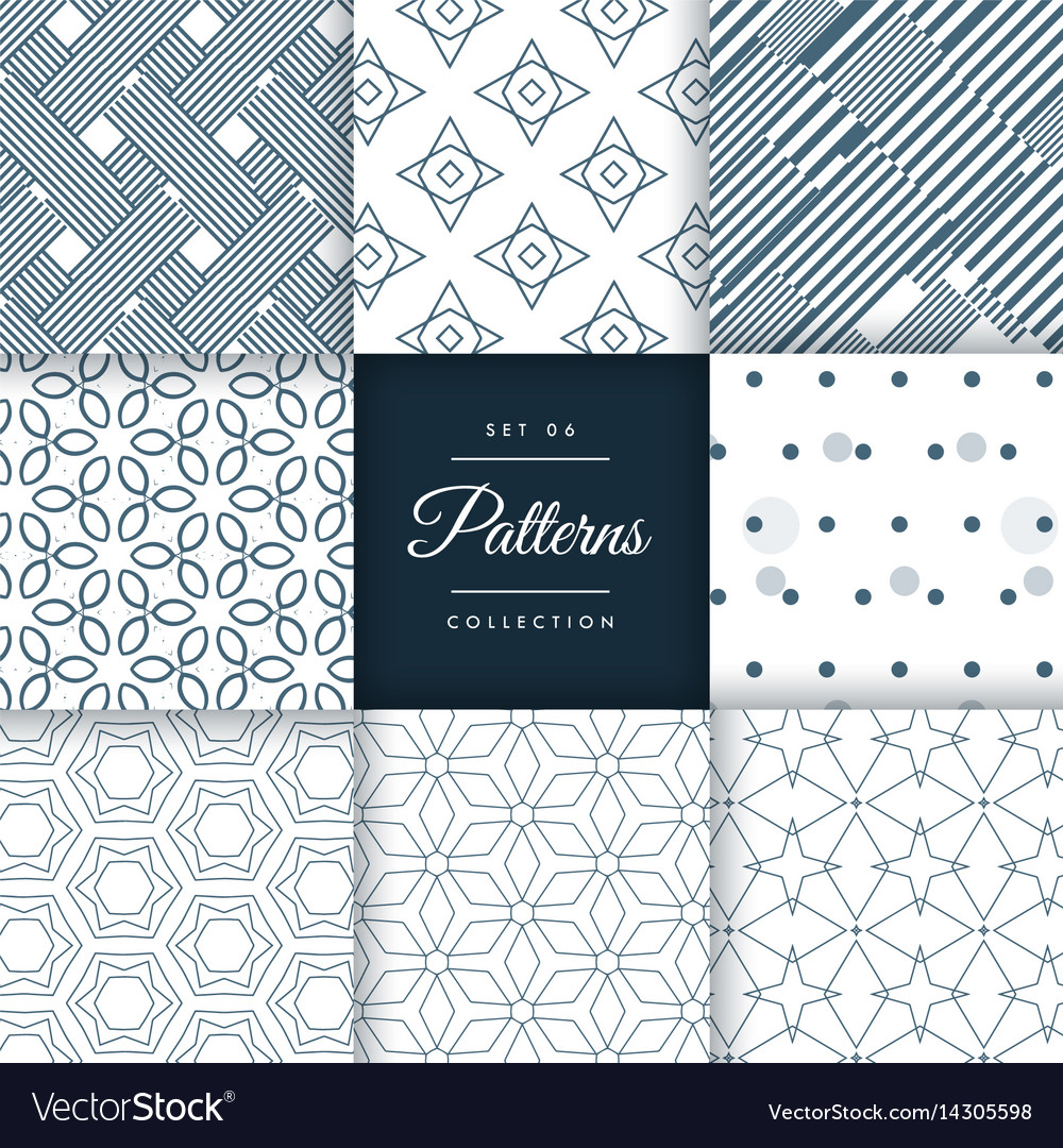 Geometric Pattern Collection Set