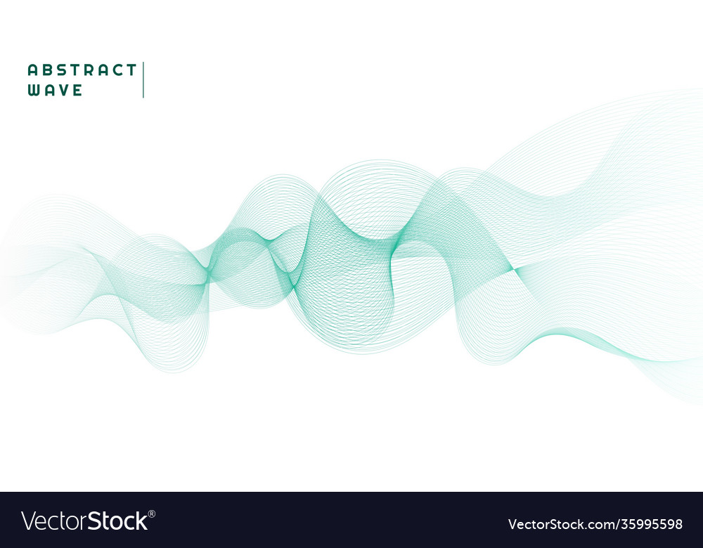 Modern abstract background with curved lines