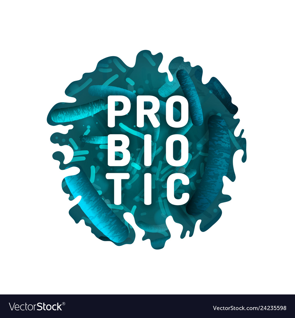 Probiotics and prebiotics concept