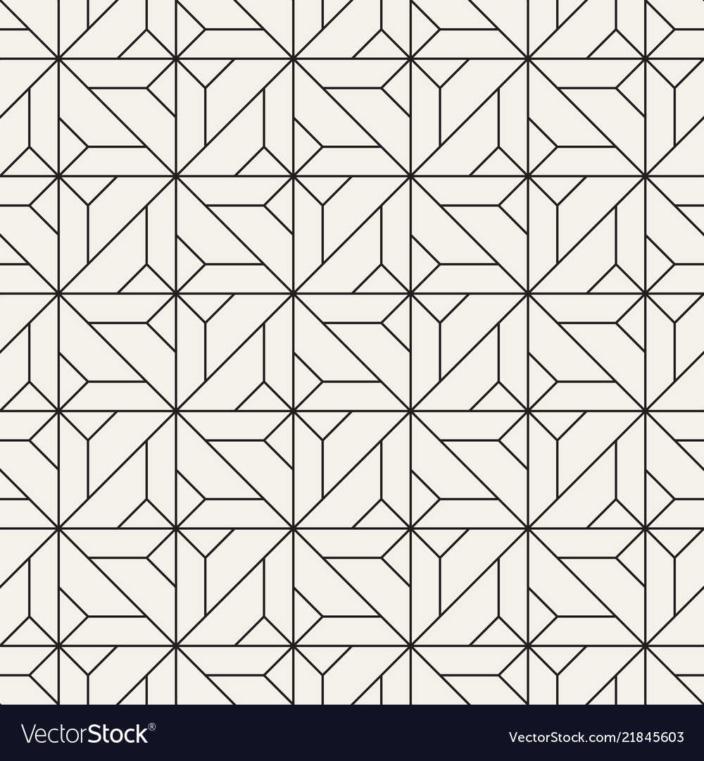 Abstract Geometric Line Pattern