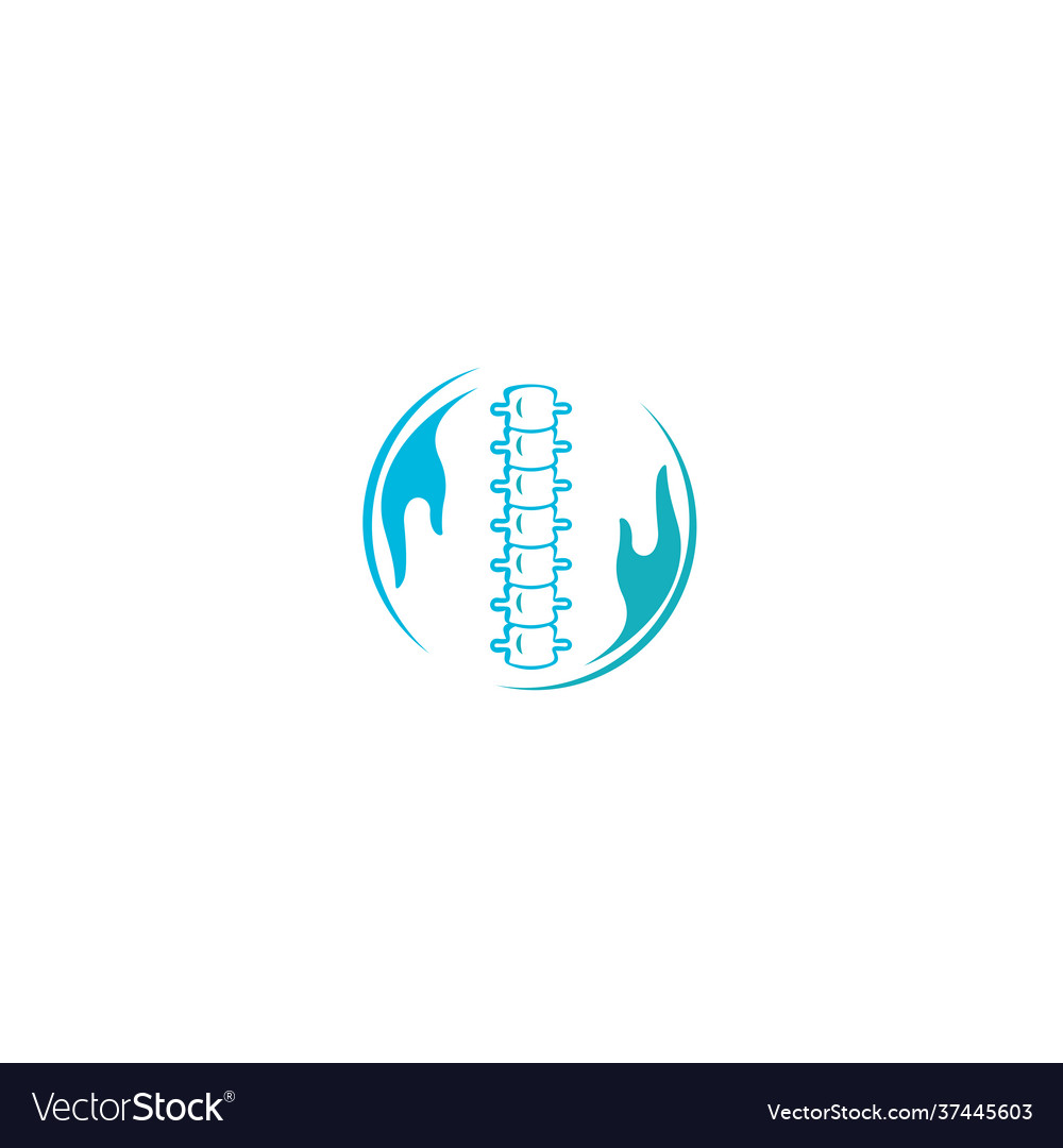 Human Health Care Logo Reflexzonentherapie vector image Human Health Care Logo Reflexzonentherapie