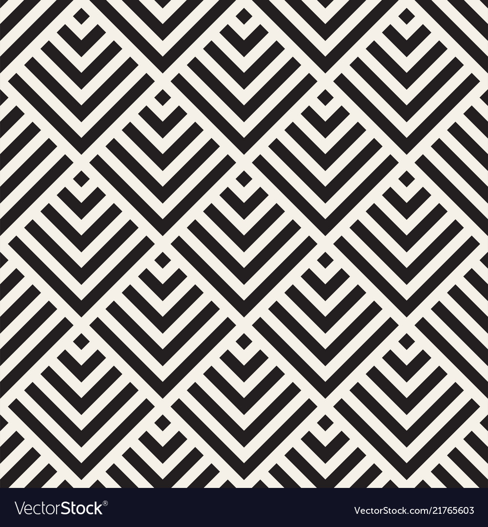 Modern Mosaic Line Pattern