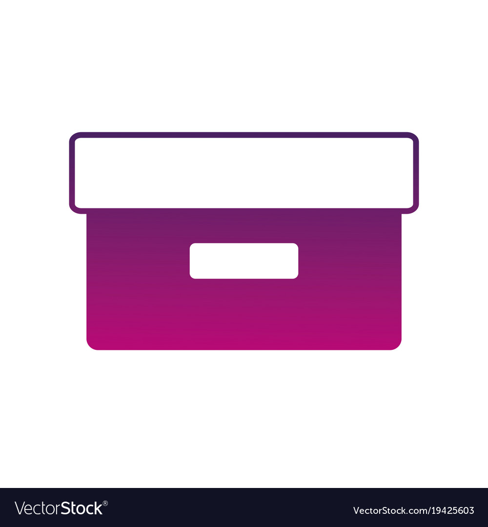 Silhouette work box package object design