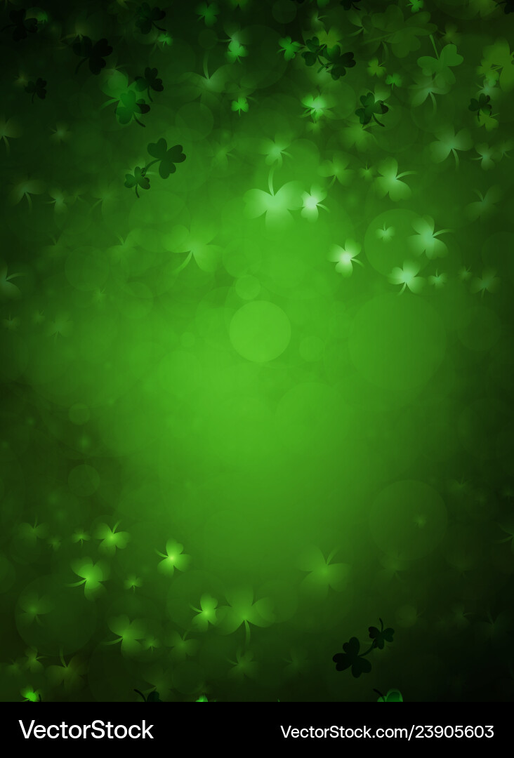 St patricks day background Royalty Free Vector Image