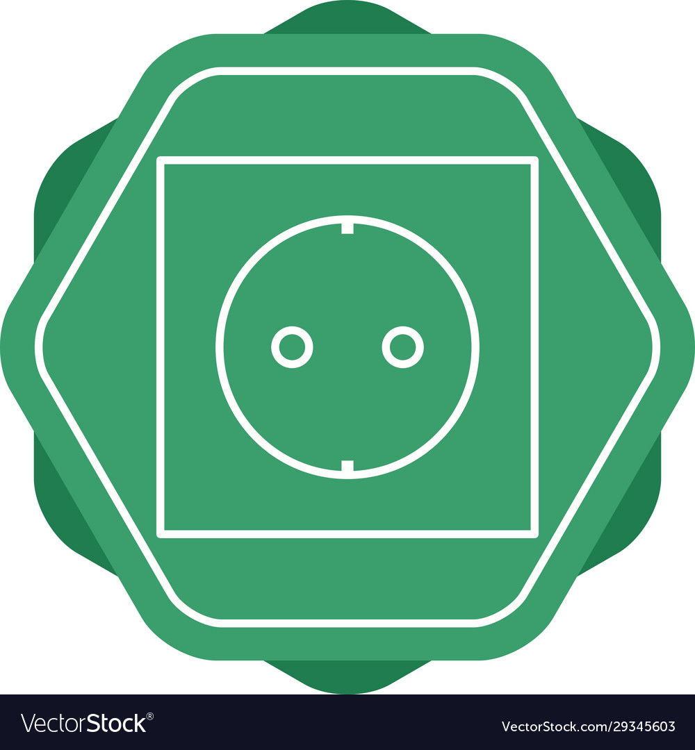 Unique socket ii line icon
