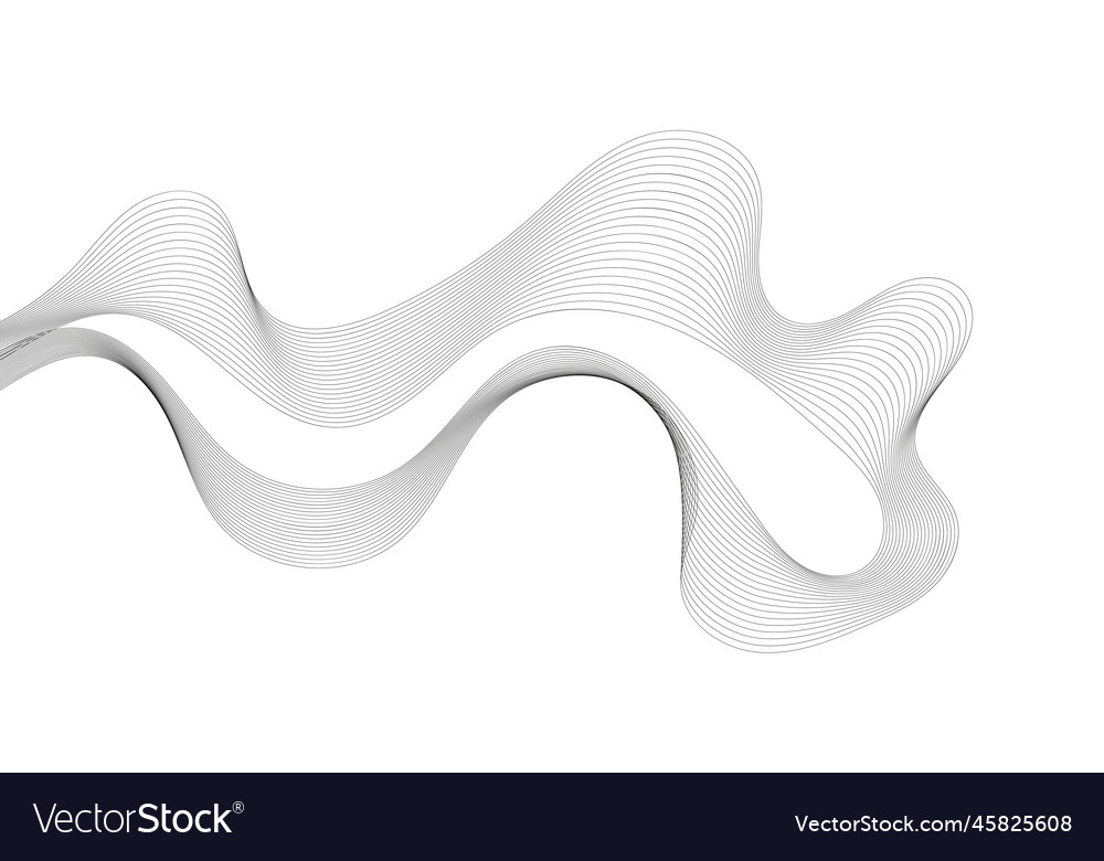Abstract wave element for design digital vector image Abstract wave element for design digital