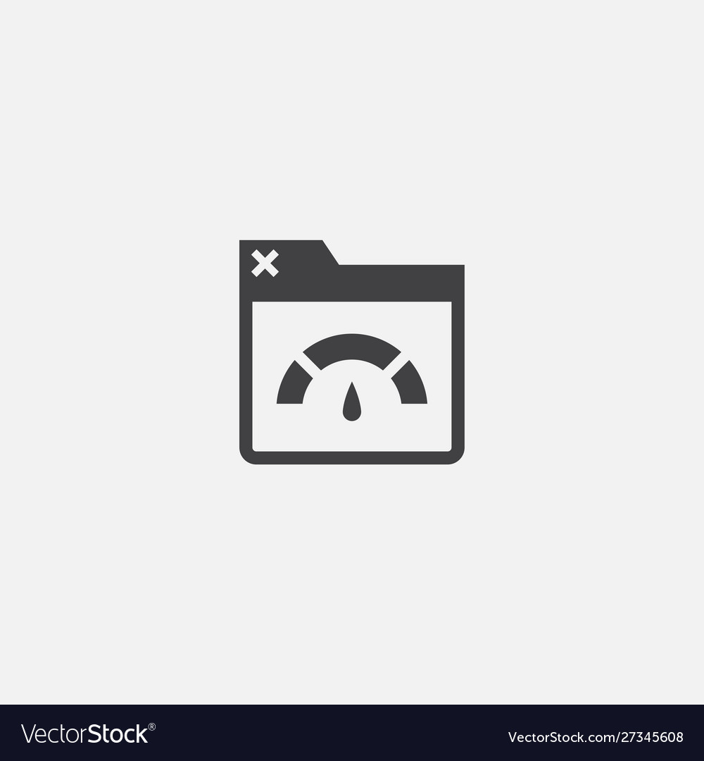 Bandwidth base icon simple sign