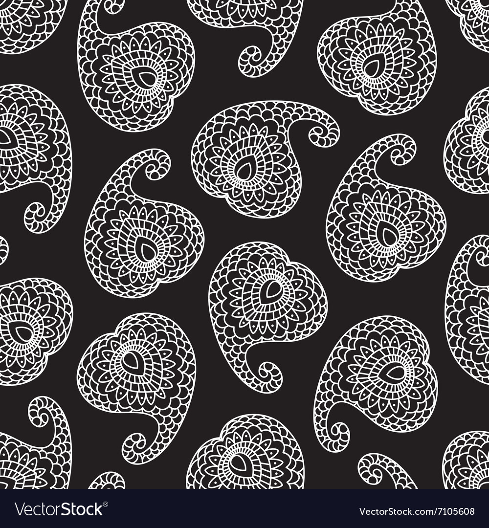 Black and white seamless background Royalty Free Vector