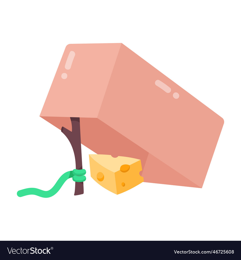 Box trap Royalty Free Vector Image VectorStock