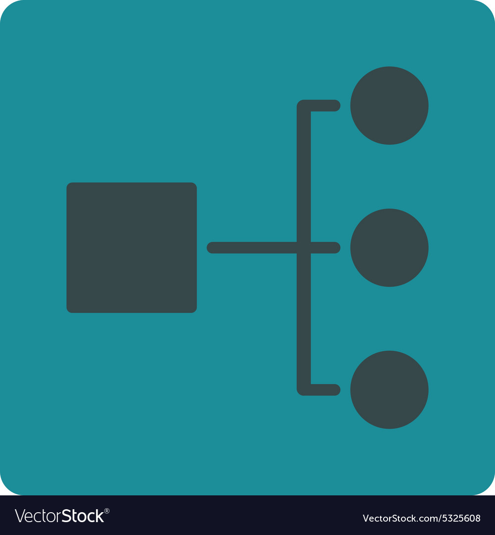 Diagram icon from commerce buttons overcolor set