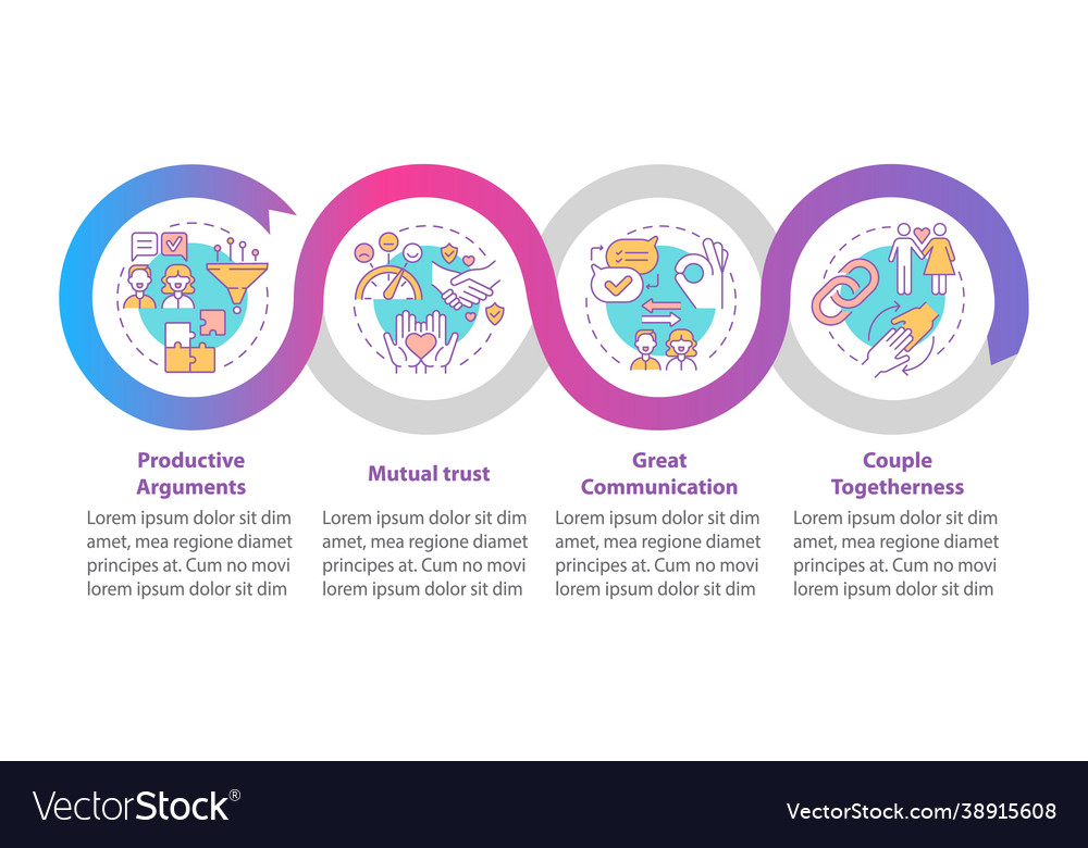 Große kommunikation infographische Vorlage