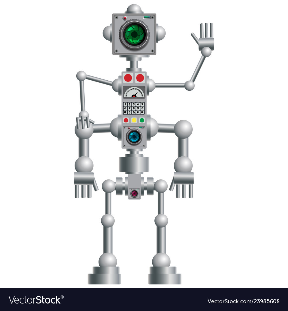 Humanoid robot electronic computer device