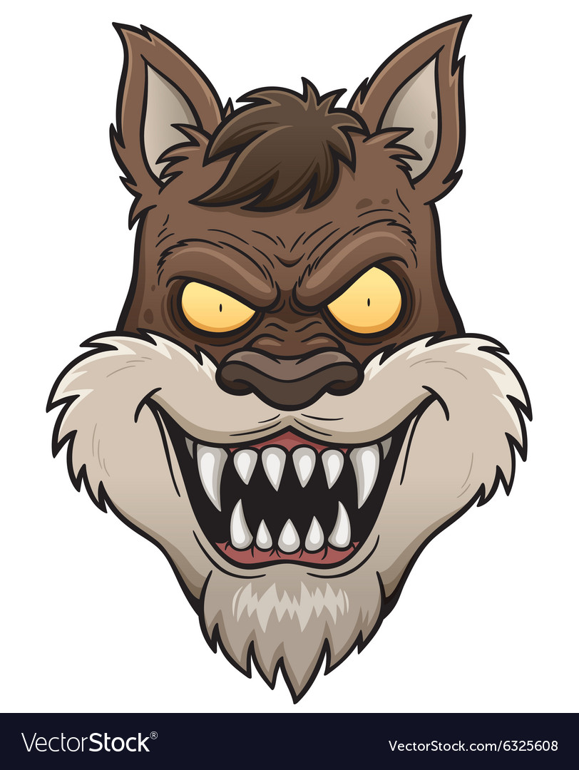 Wolf Face Royalty Free Vector Image - Vectorstock