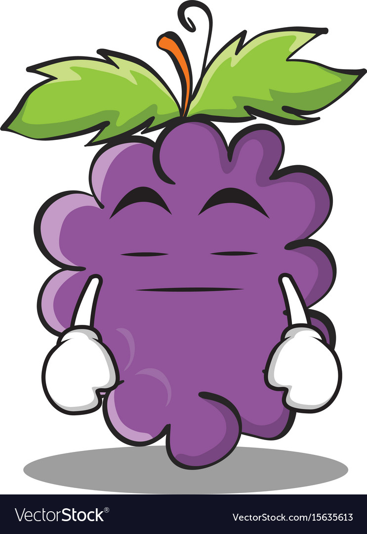 Boring grape character cartoon collection