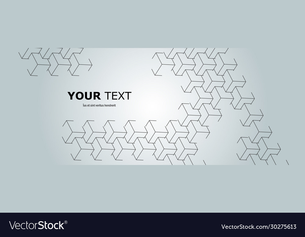 Digital geometric abstract design and pattern vector image Digital geometric abstract design and pattern
