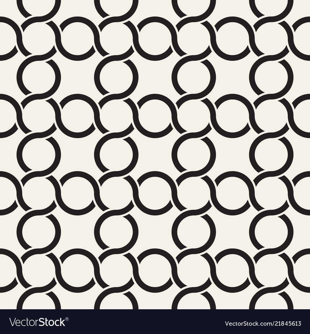 Geometric Line Tiling Pattern