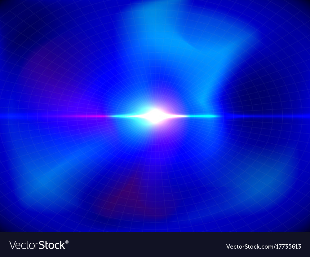 Radial abstract background with glow