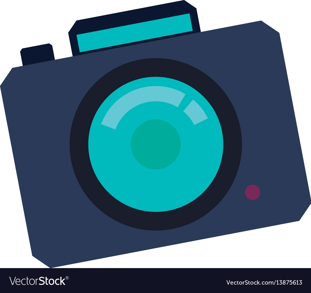 Vintage photographic camera Royalty Free Vector Image