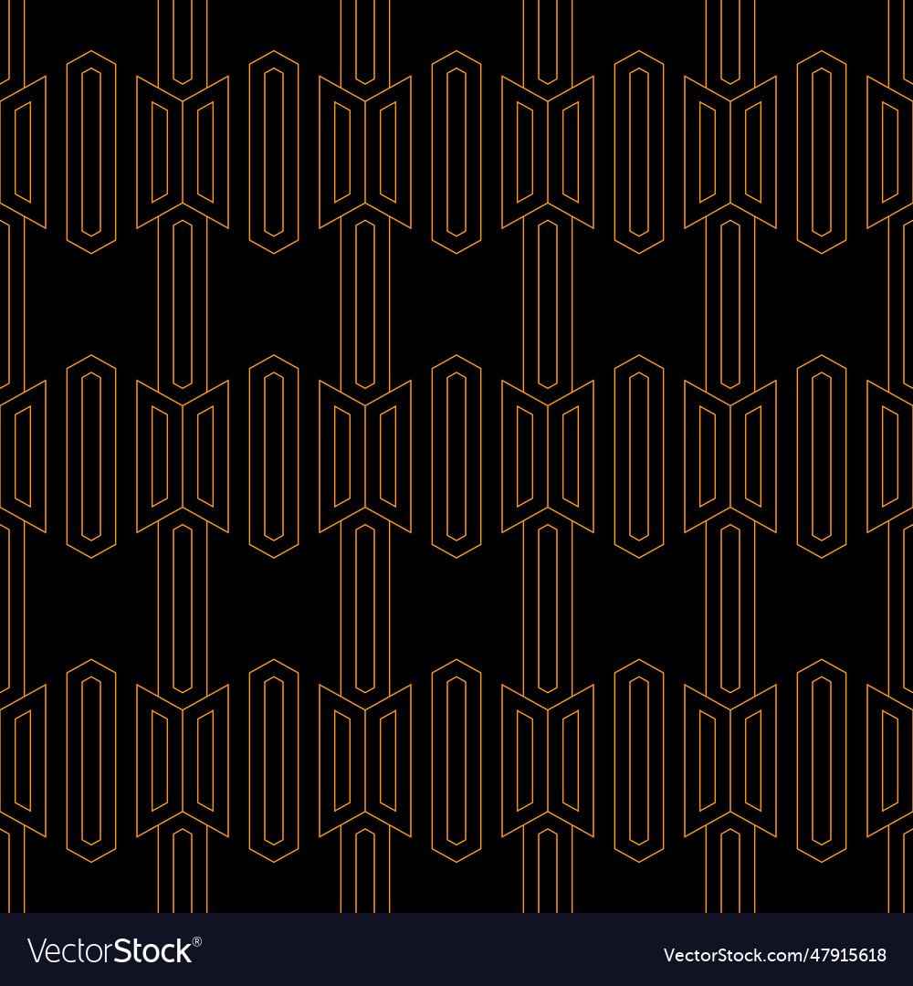 Abstract seamless lattice outline pattern