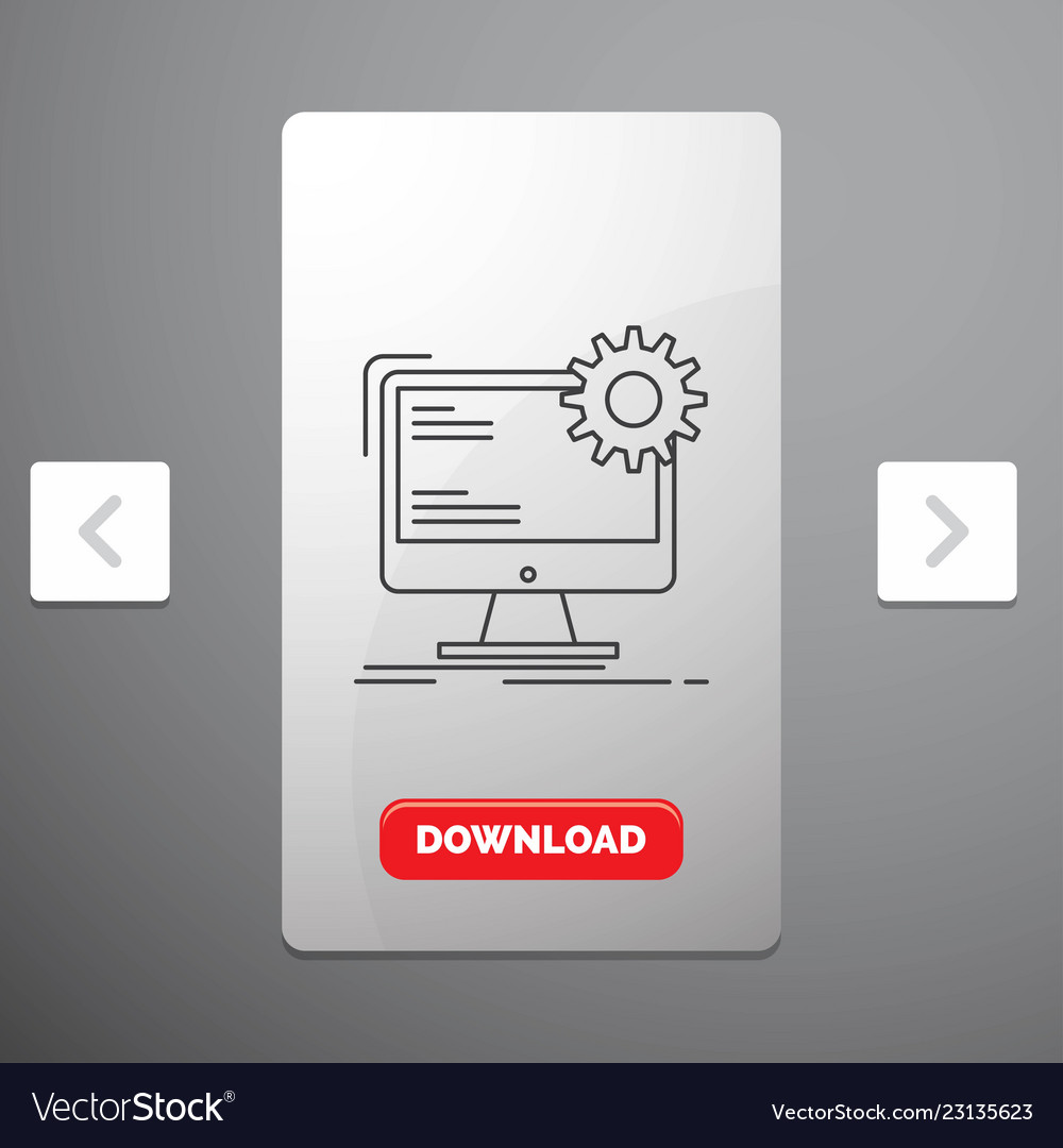 Internet layout page site static line icon vector image Internet layout page site static line icon
