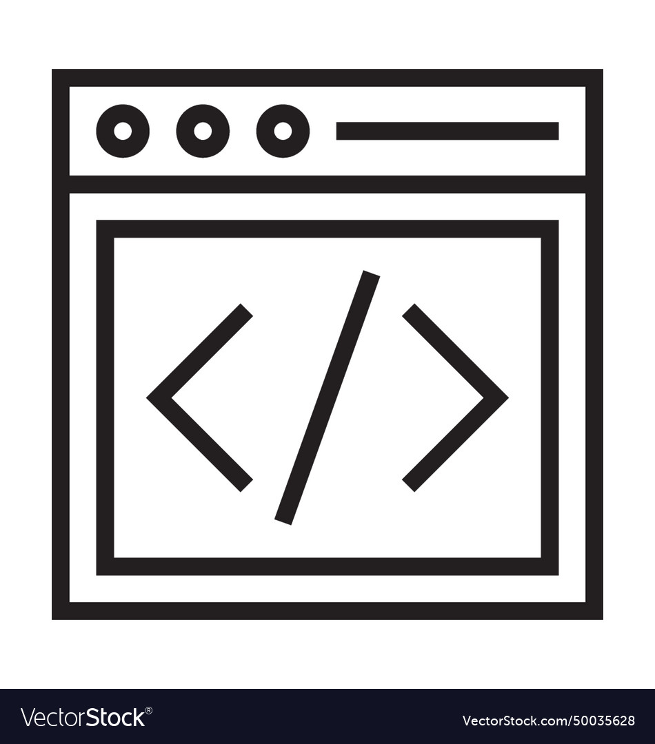 Html coding icon