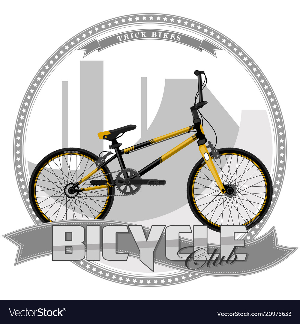 A bicycle of certain type vector image A bicycle of certain type