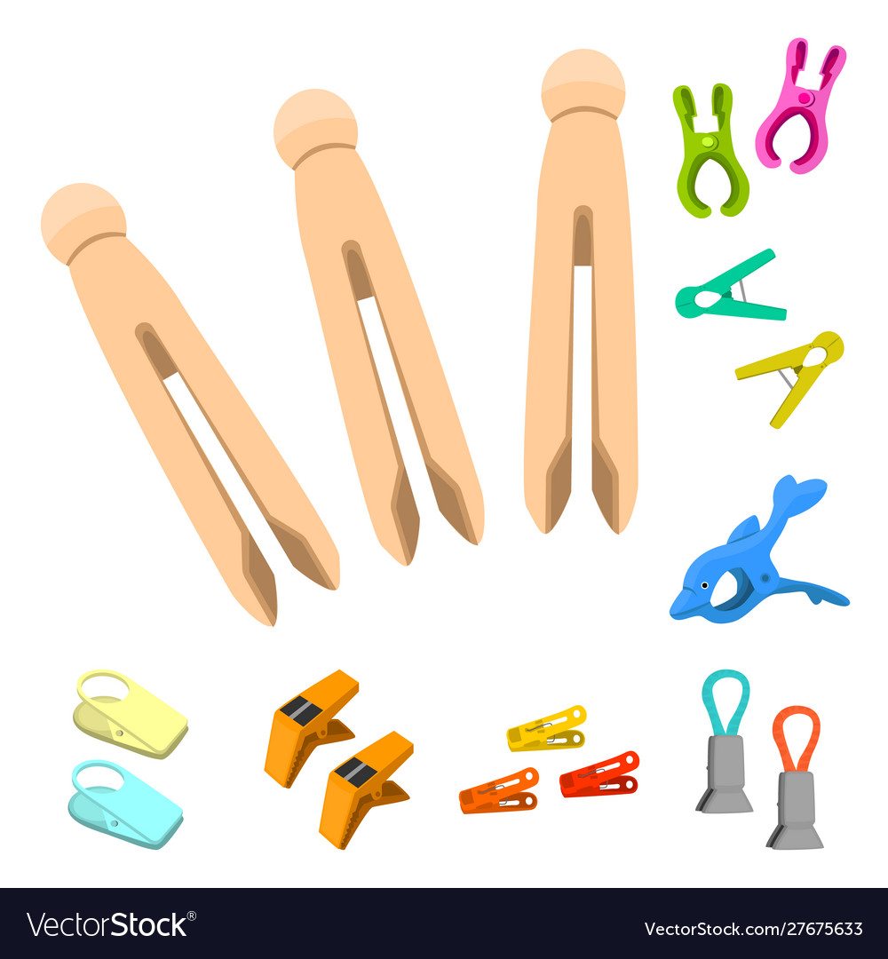 Isolated object tool and hold symbol set vector image Isolated object tool and hold symbol set