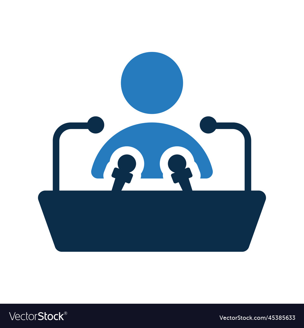 Lecture speech icon