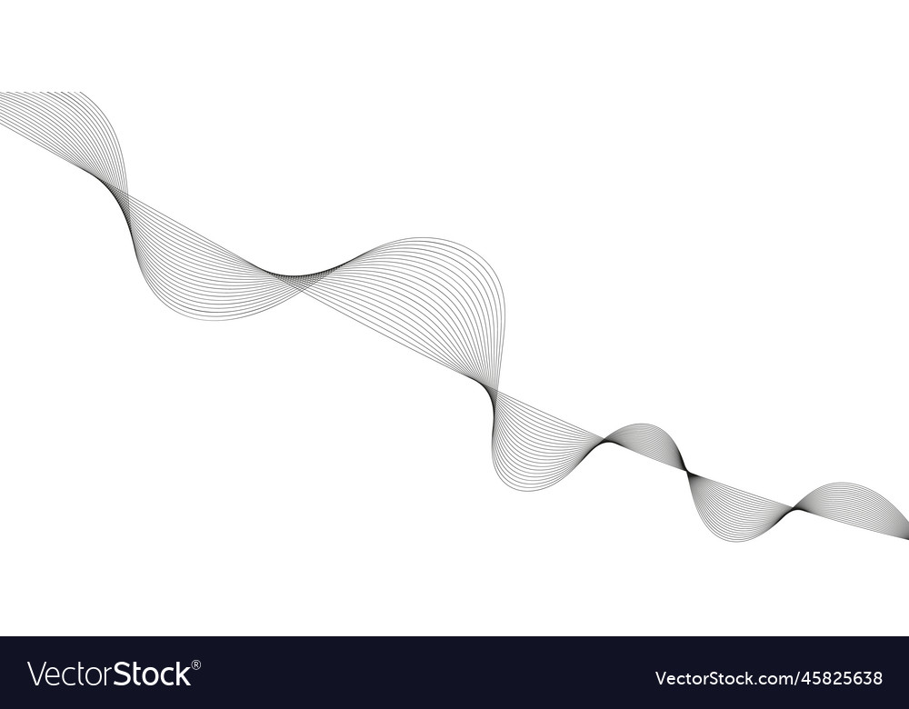 Abstract wave element for design digital vector image Abstract wave element for design digital
