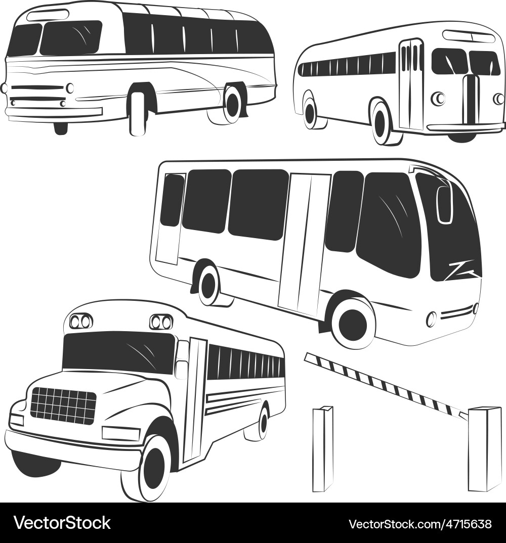 Bus Royalty Free Vector Image - VectorStock