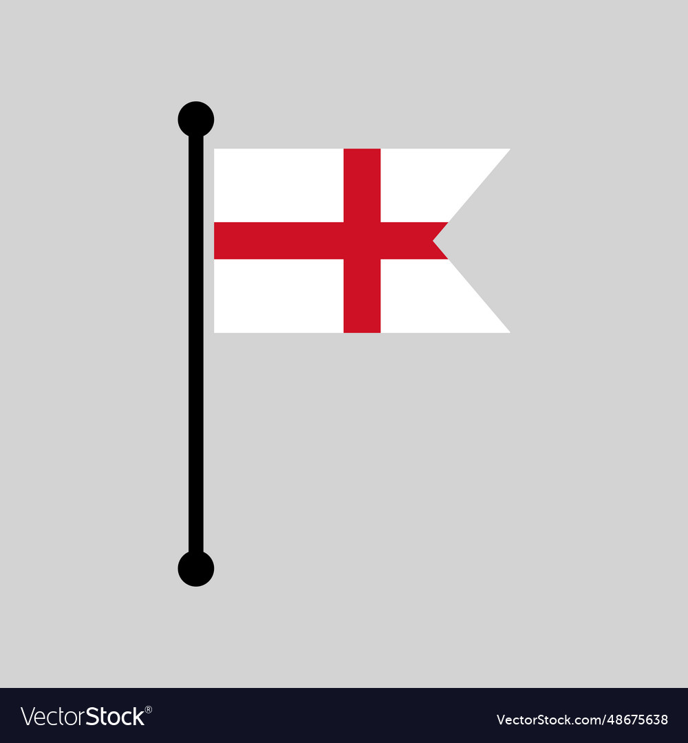 England flagpole flag map pointer layout design