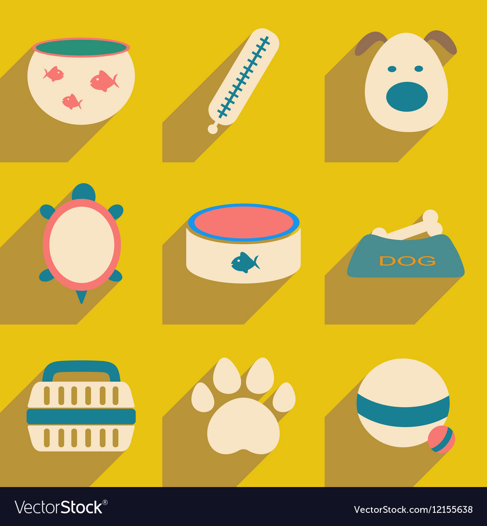 Flat with shadow concept and mobile application