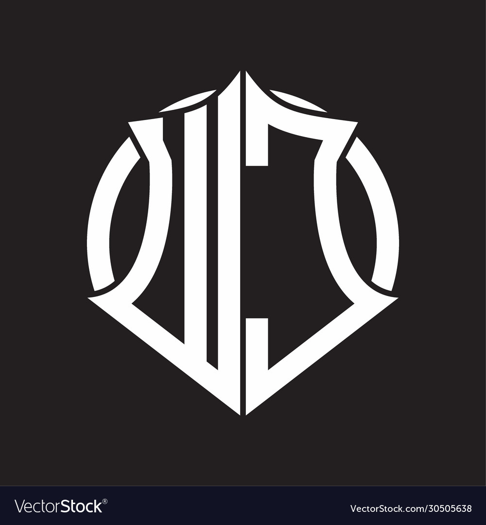 Wc logo monogram with emblem and circle rounded vector image Wc logo monogram with emblem and circle rounded