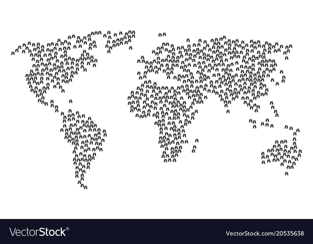 Worldwide map pattern of find binoculars items