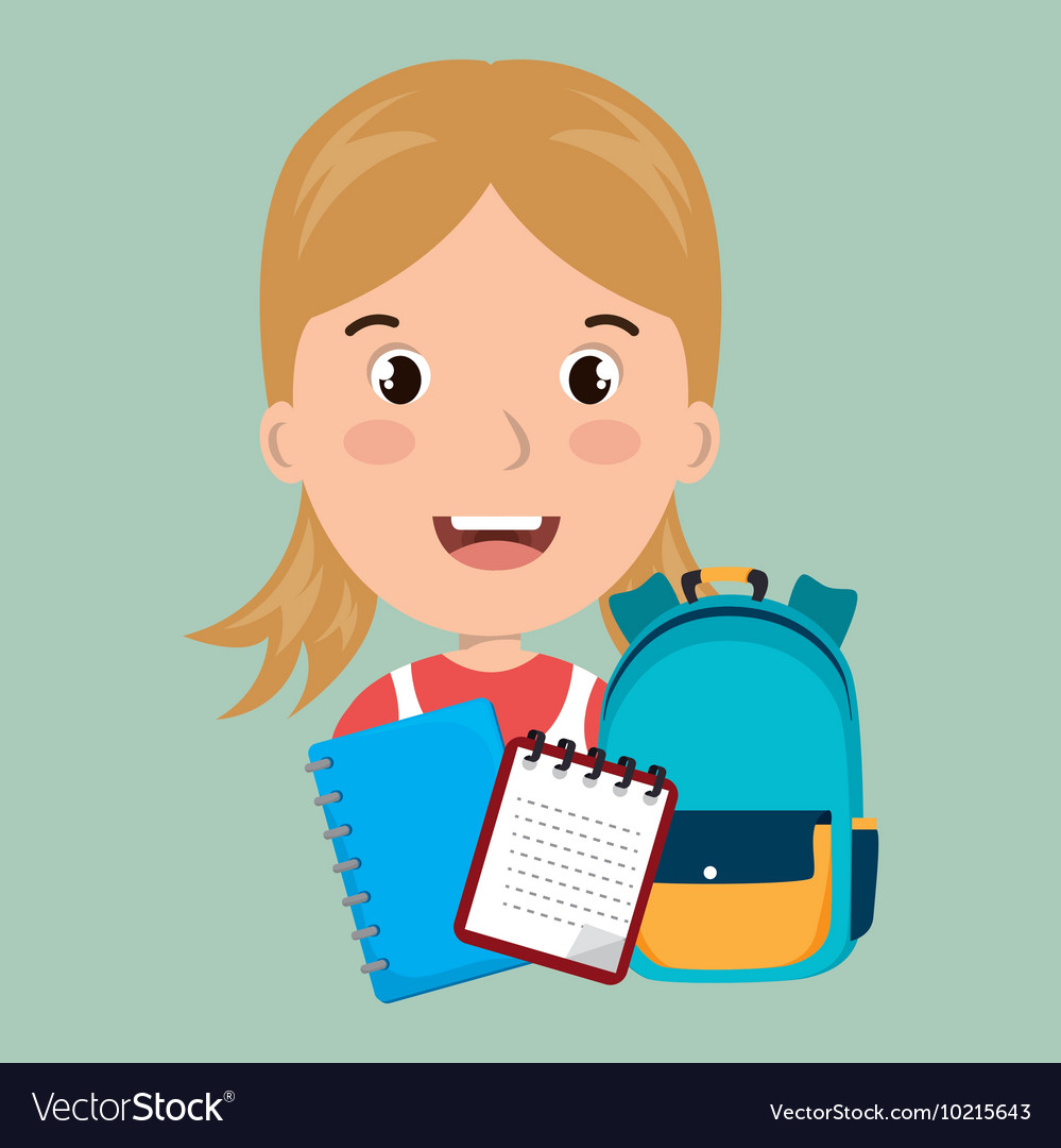 Bag student notebook notepad