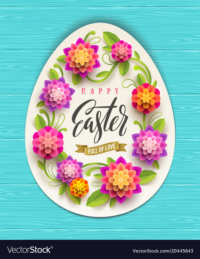 Easter greeting card
