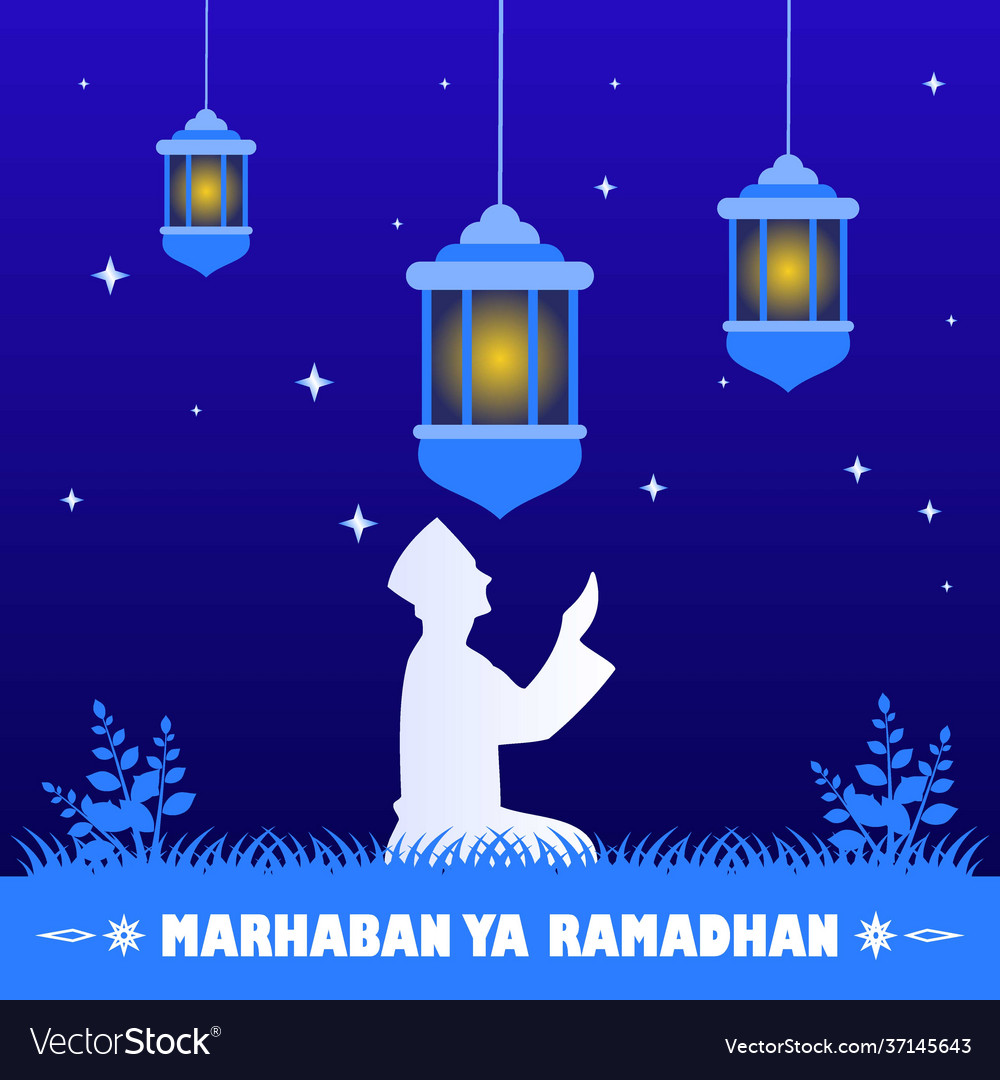 Graphic cartoon character ramadan kareem Vector Image Graphic cartoon character ramadan kareem Vector Image
