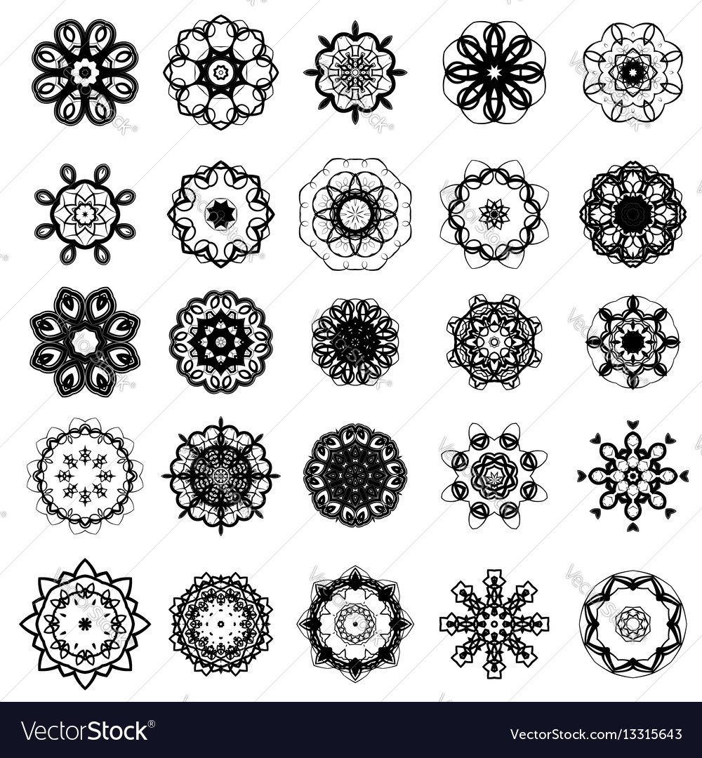 Intricate Rosette Patterns