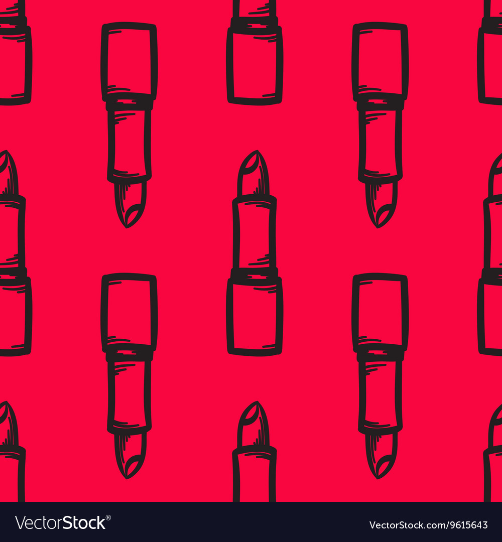 Lipstick patterned background