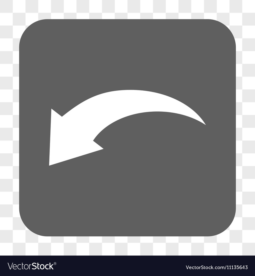 Undo rounded square button
