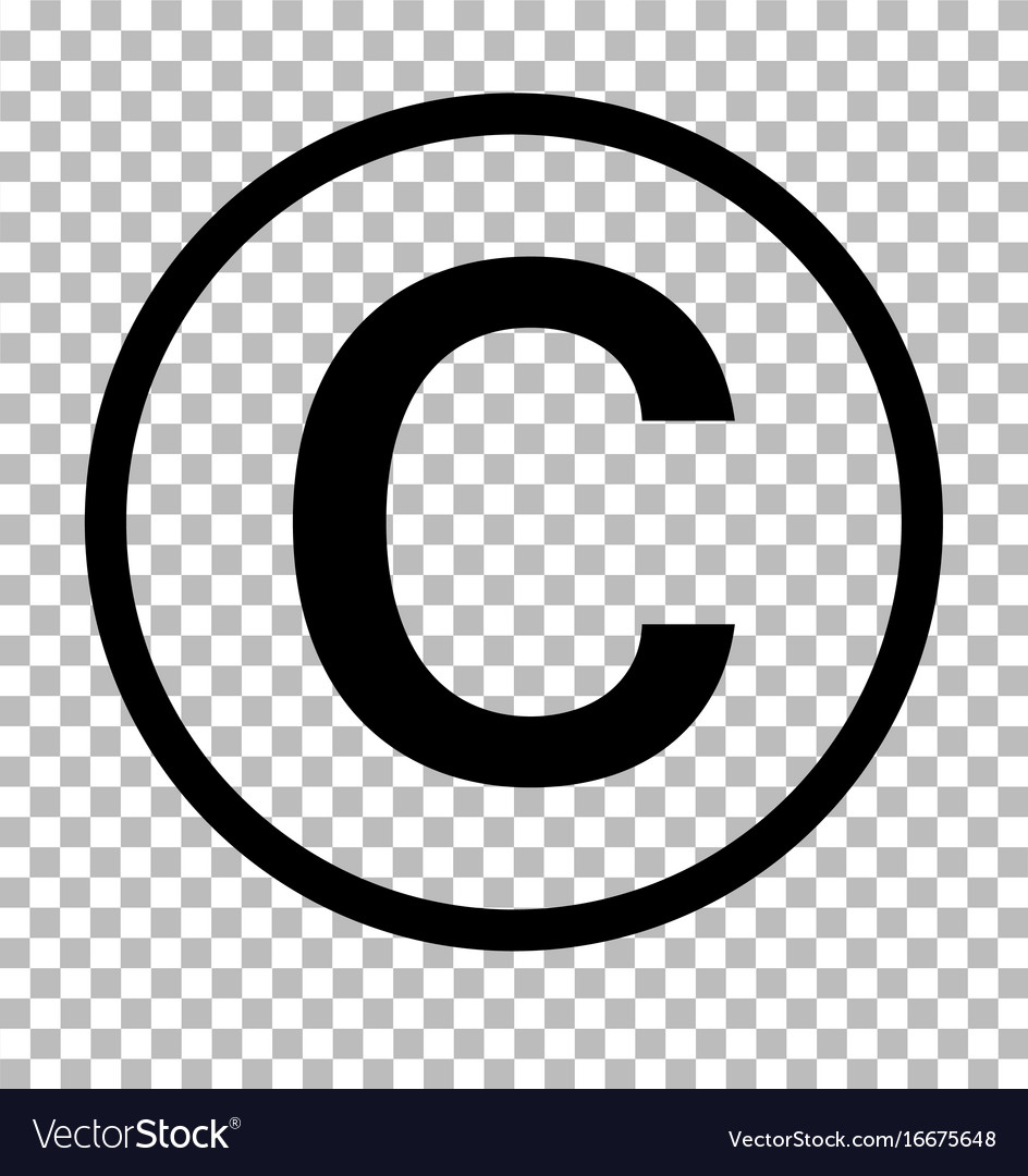 copyright symbol text