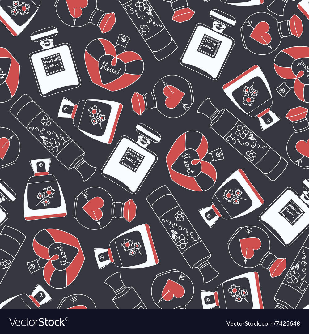 Elegant Perfume Pattern Background