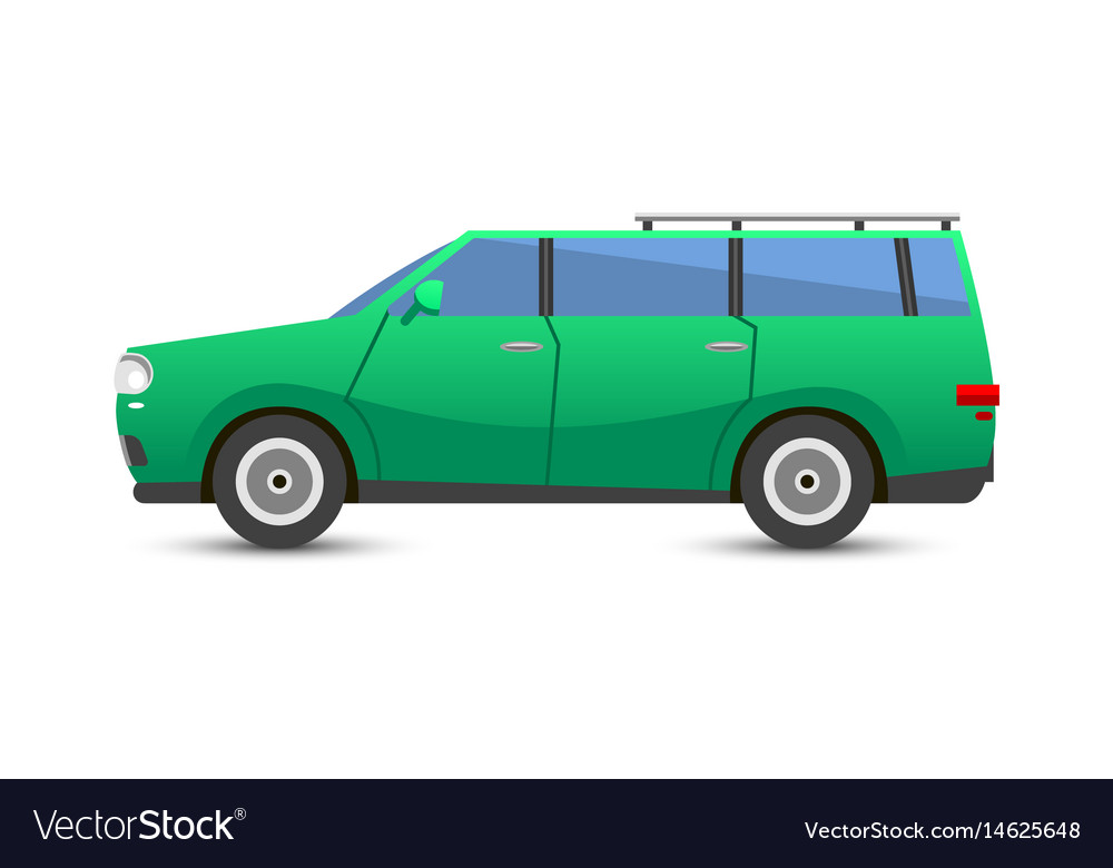 Flat Green Car Vehicle Type Design Sedan Style Vector Image - Types Of Green Car Paint Flat Green Car Vehicle Type Design Sedan Style Vector Image - Types Of Green Car Paint