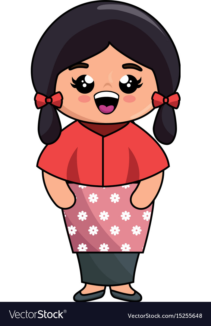 Kawaii japanese girl icon