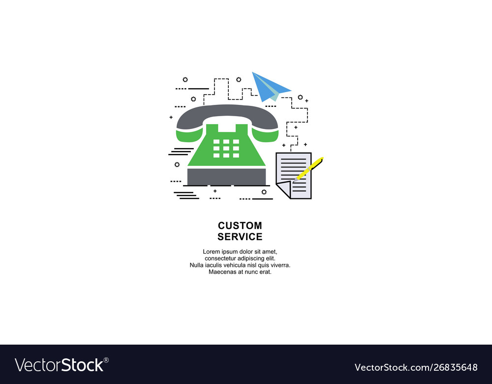 Web site linear art onboarding screen template