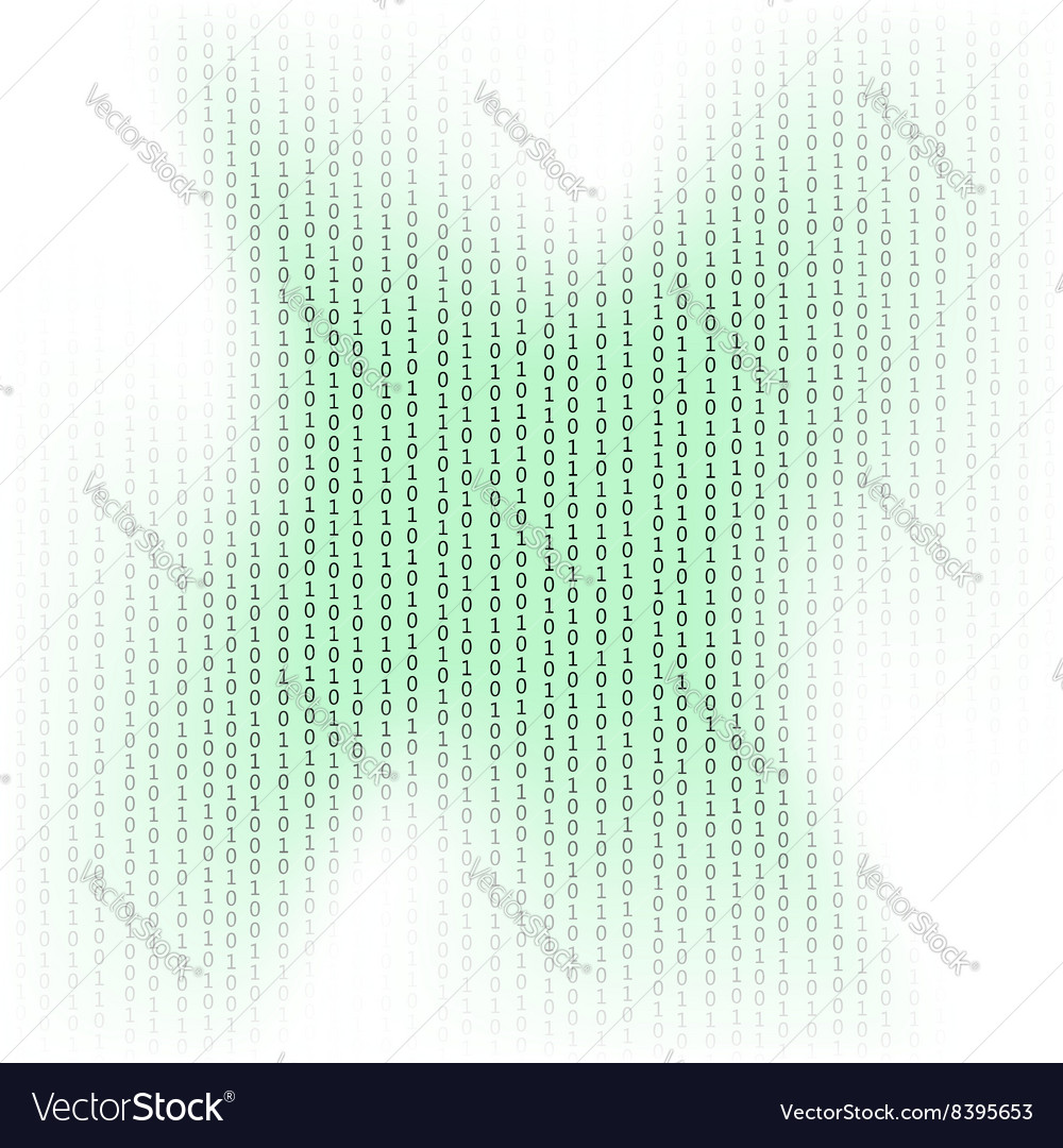 Binary code background Royalty Free Vector Image